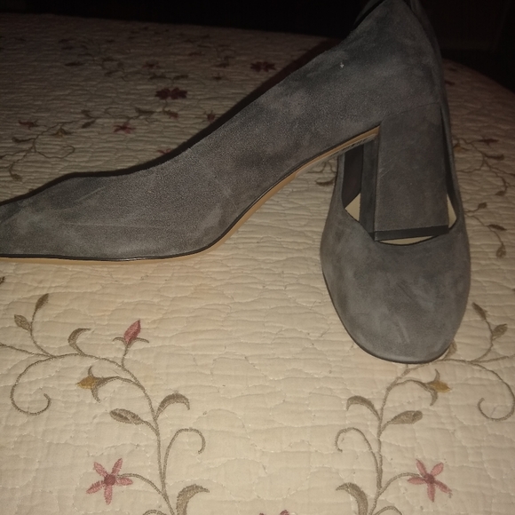Saks Fifth Avenue Shoes - GREY HEELS FROM SAKs 5th. Classic